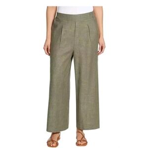 NWT Ella Moss Ladies' Linen Blend‎ Pant Green S